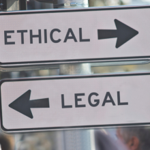 image ethical legal street signs