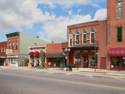 rural main street buildings