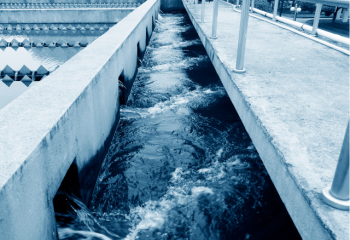 photo of part of a water treatment plant