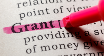 Highlighting "Grant" in dictionary definition